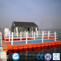 with deck puncture resistant deck floating house on water